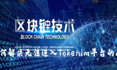  如何解决无法进入Tokenim平台的问题