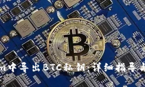 如何在Tokenim中导出BTC私钥：详细指导与常见问题解答