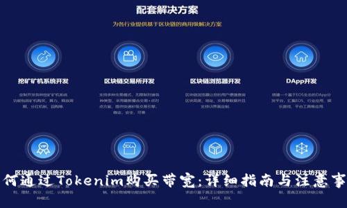 如何通过Tokenim购买带宽：详细指南与注意事项