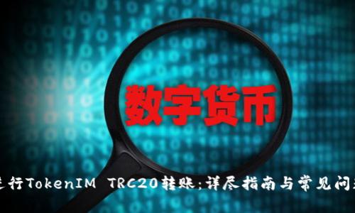 如何进行TokenIM TRC20转账：详尽指南与常见问题解析