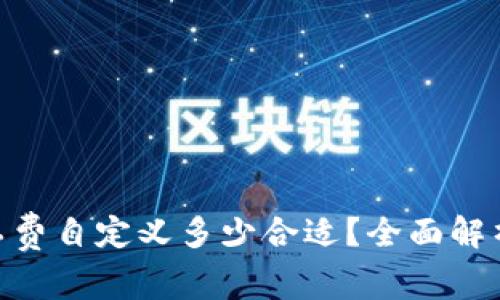 tokenim旷工费自定义多少合适？全面解析与最佳实践